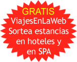 ViajesEnLaWeb Sortea estancias en hoteles y en SPA GRATIS